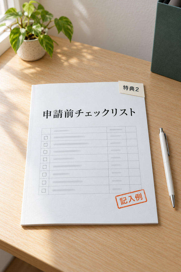 こまもろう申請前チェックリスト
